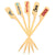 3.5 Inch Custom Drink Stirrers - Boat Oar Picks - Color Printing - Pick On Us, LLC