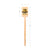 6.25 inch Custom Drink Stirrers - Rectangle Top - Color Printing - Pick On Us, LLC