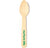 Mini Custom Tasting Spoon - 4 inch - Pick On Us, LLC