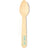 Mini Custom Tasting Spoon - 4 inch - Pick On Us, LLC